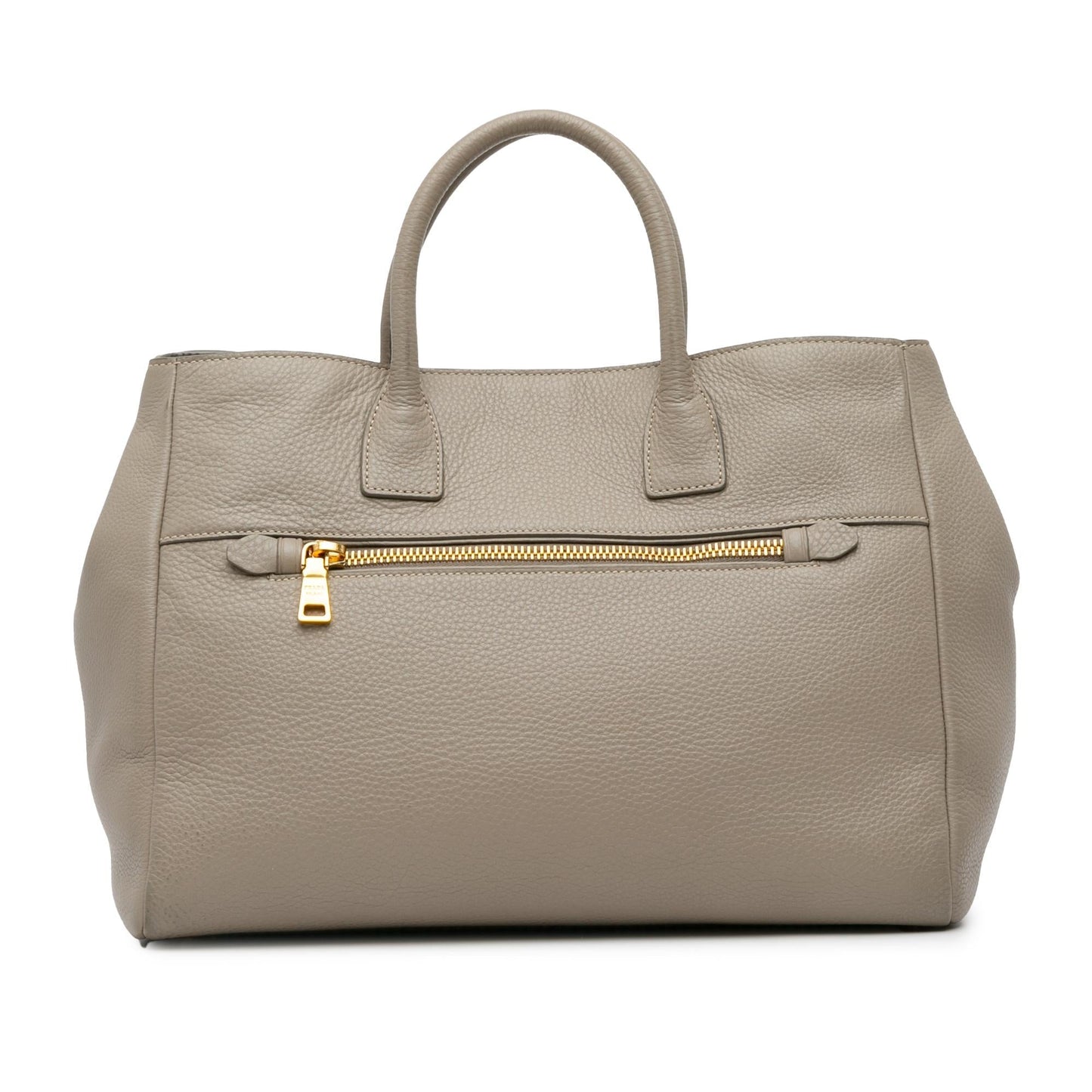 Prada Daino Satchel Shg O025Sl Vitello Satchel Bag