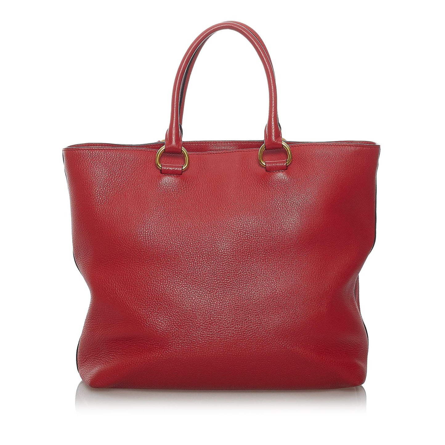 Prada Daino Tote Bag Shg Vitello Bag Shg 29806