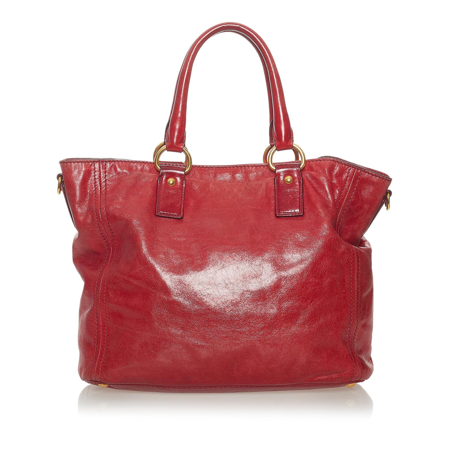 Prada Lux Tote Bag Shg Vitello
