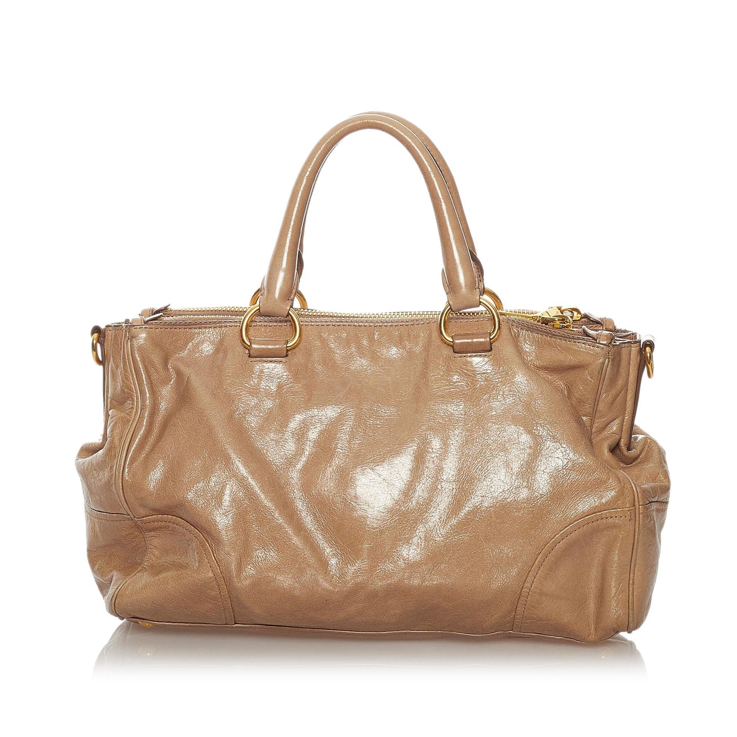 Prada Shine Satchel Shg Vitello Satchel Bag Satchel Shg 28200