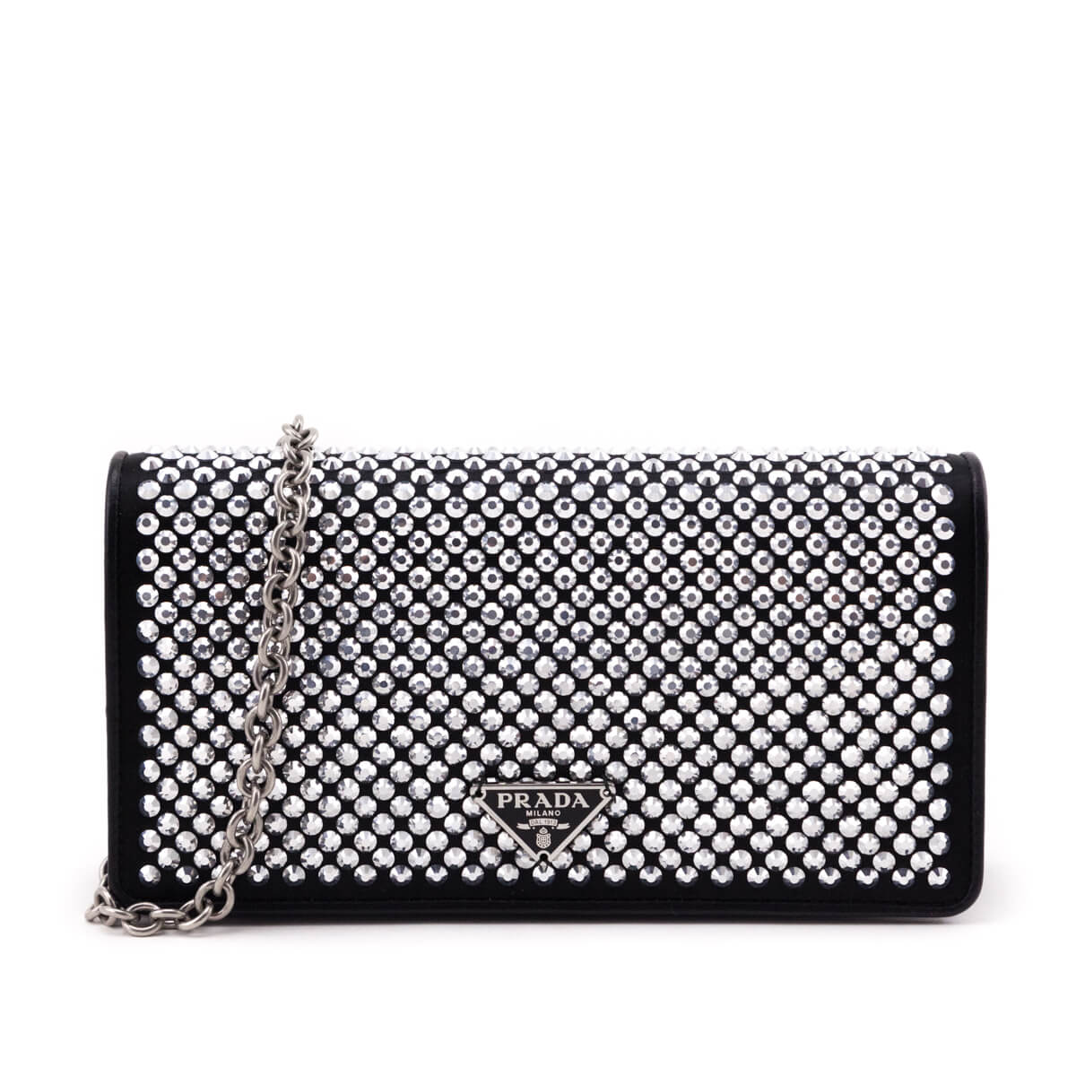 Prada Handbag Crystal Wallet Mini Chain Mini Bag