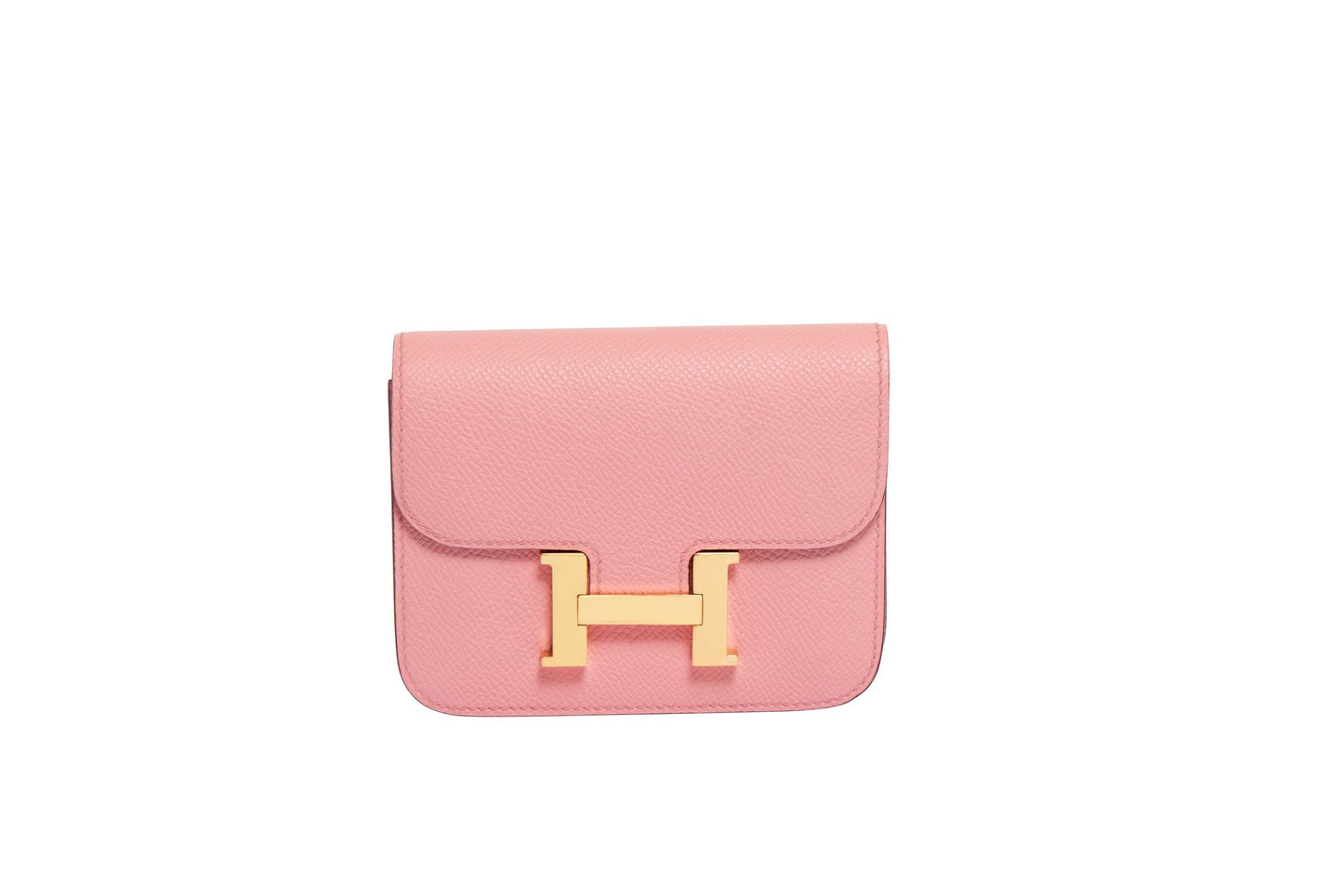 Hermes Constance Pochette Belt Handbag Pink Accessory