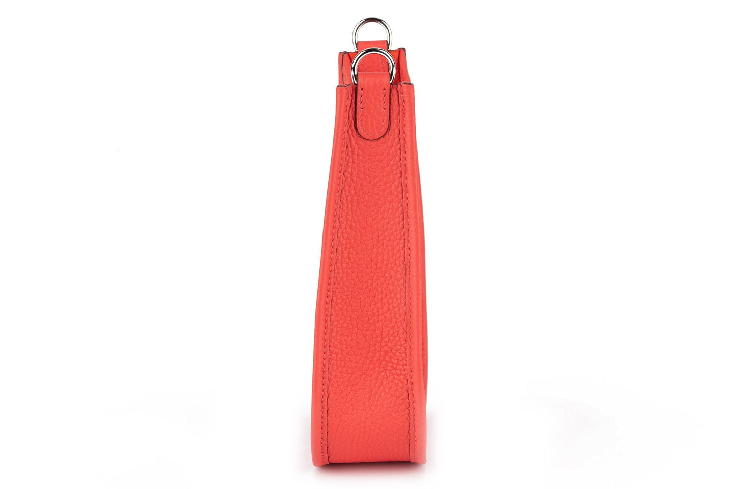 Hermes Bnib Rouge Pivoine Evelyne Handbag Mini Travel Bag