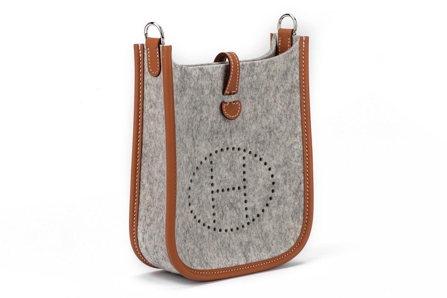 Hermes Bnib Evelyne Felt Swift Handbag Mini Travel Bag