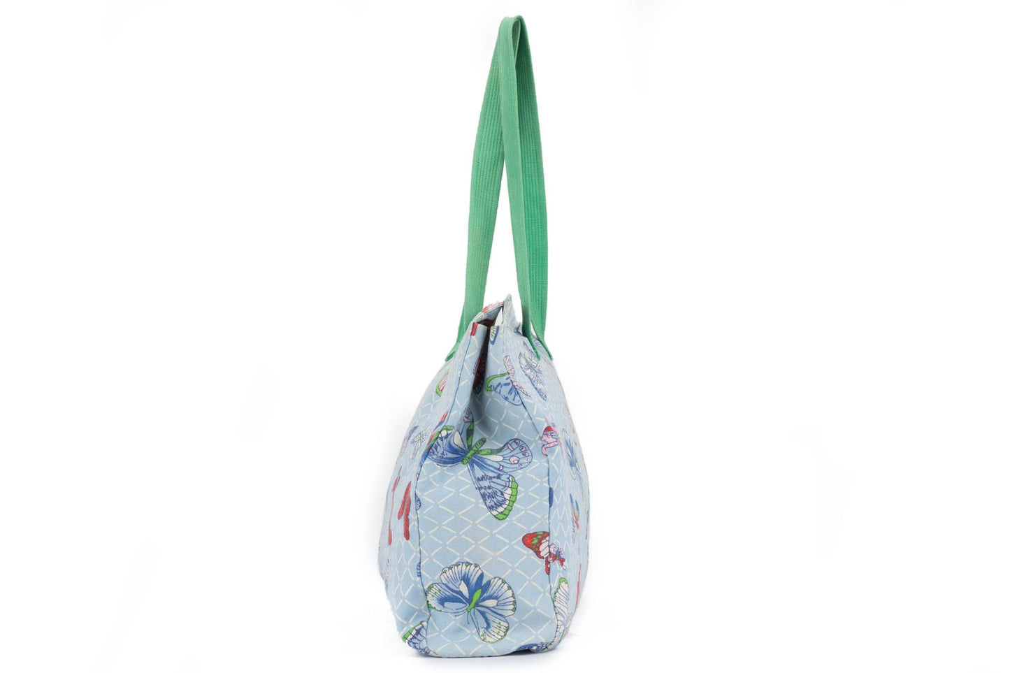 Hermes Butterflies Beach Bag Large Travel Bag