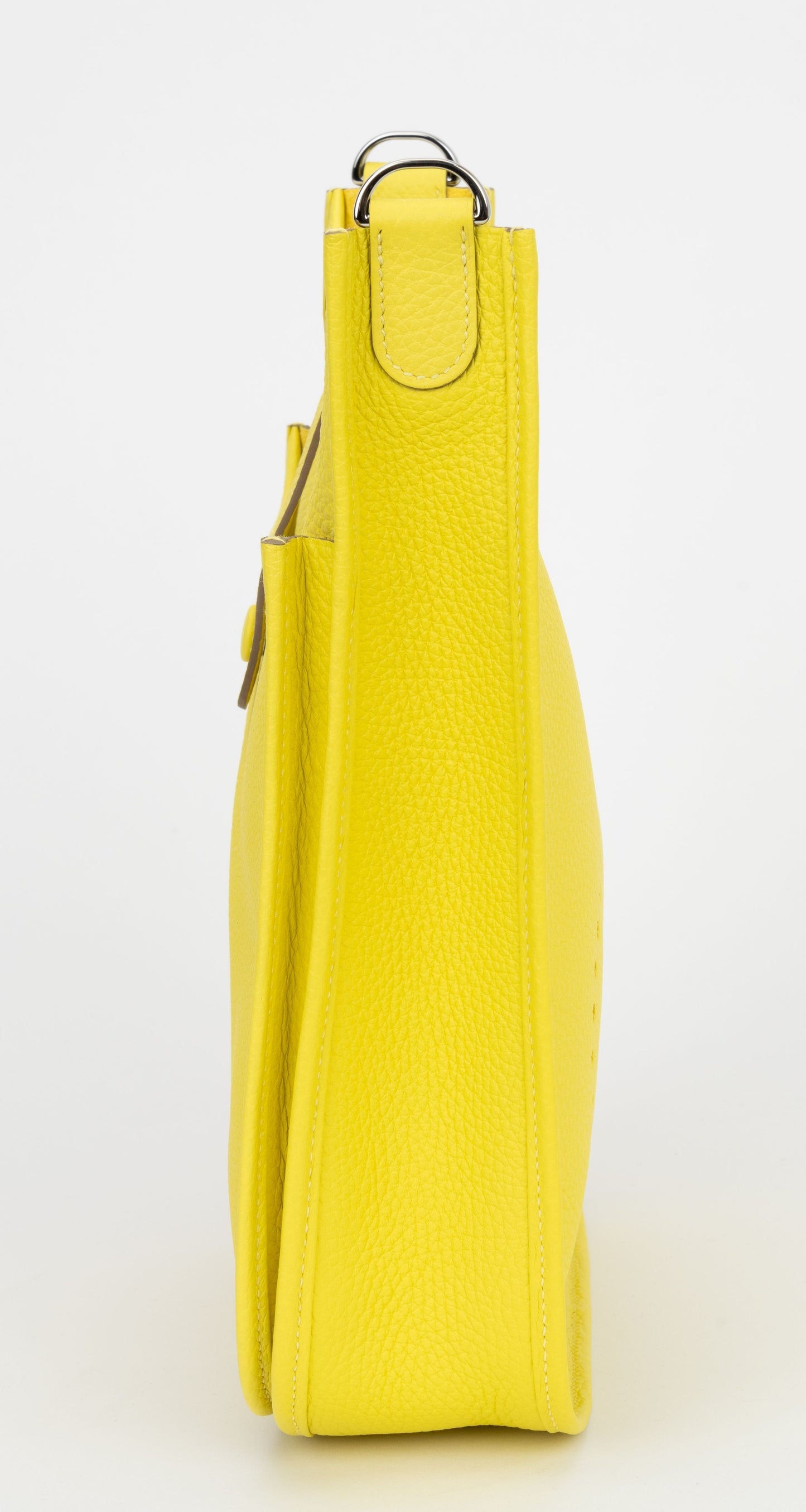 Hermes New Lime Togo Evelyne Pm Handbag Travel Bag