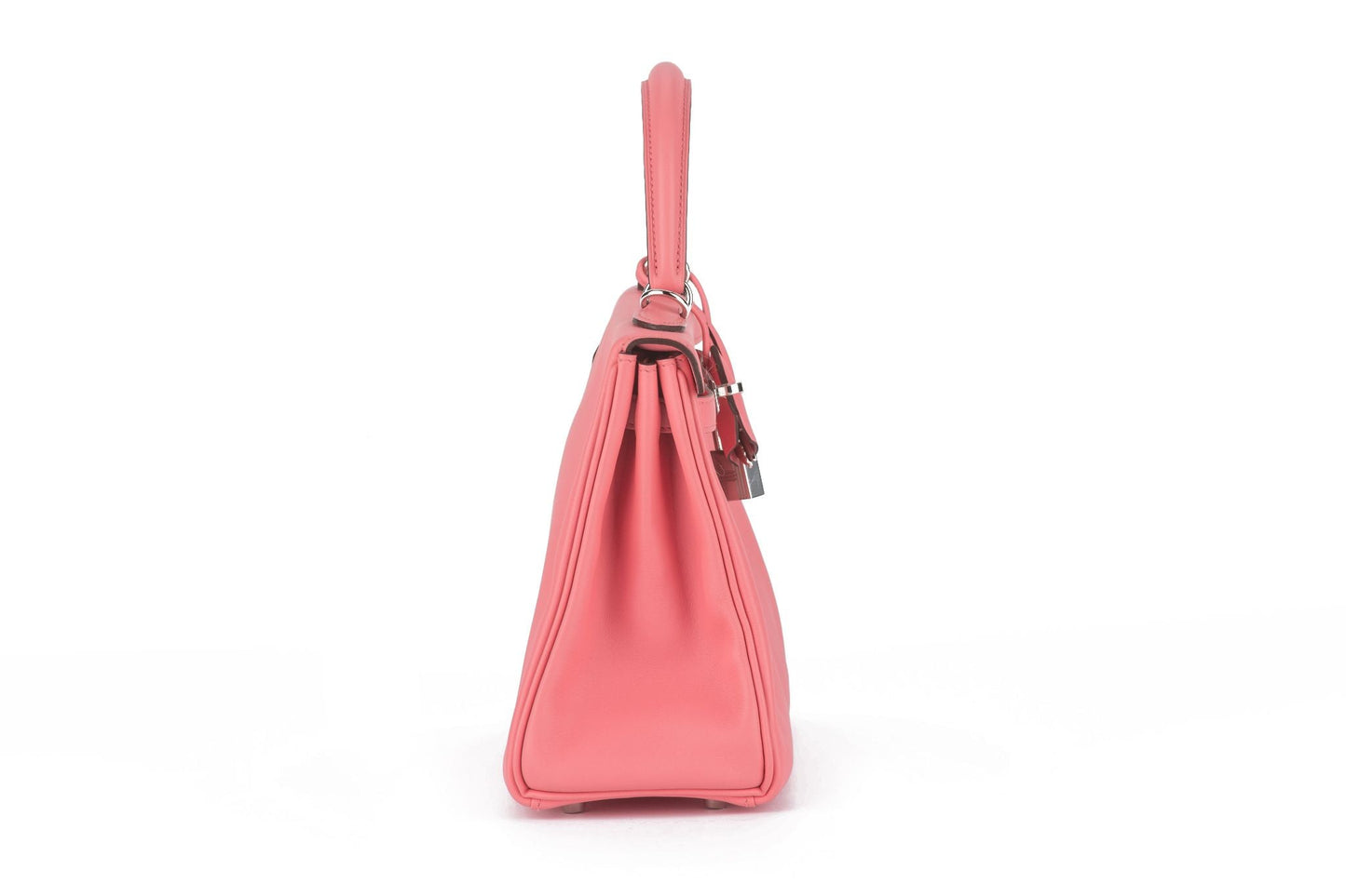 Hermes Kelly Retourne Swift Rose Etè Handbag Travel Bag