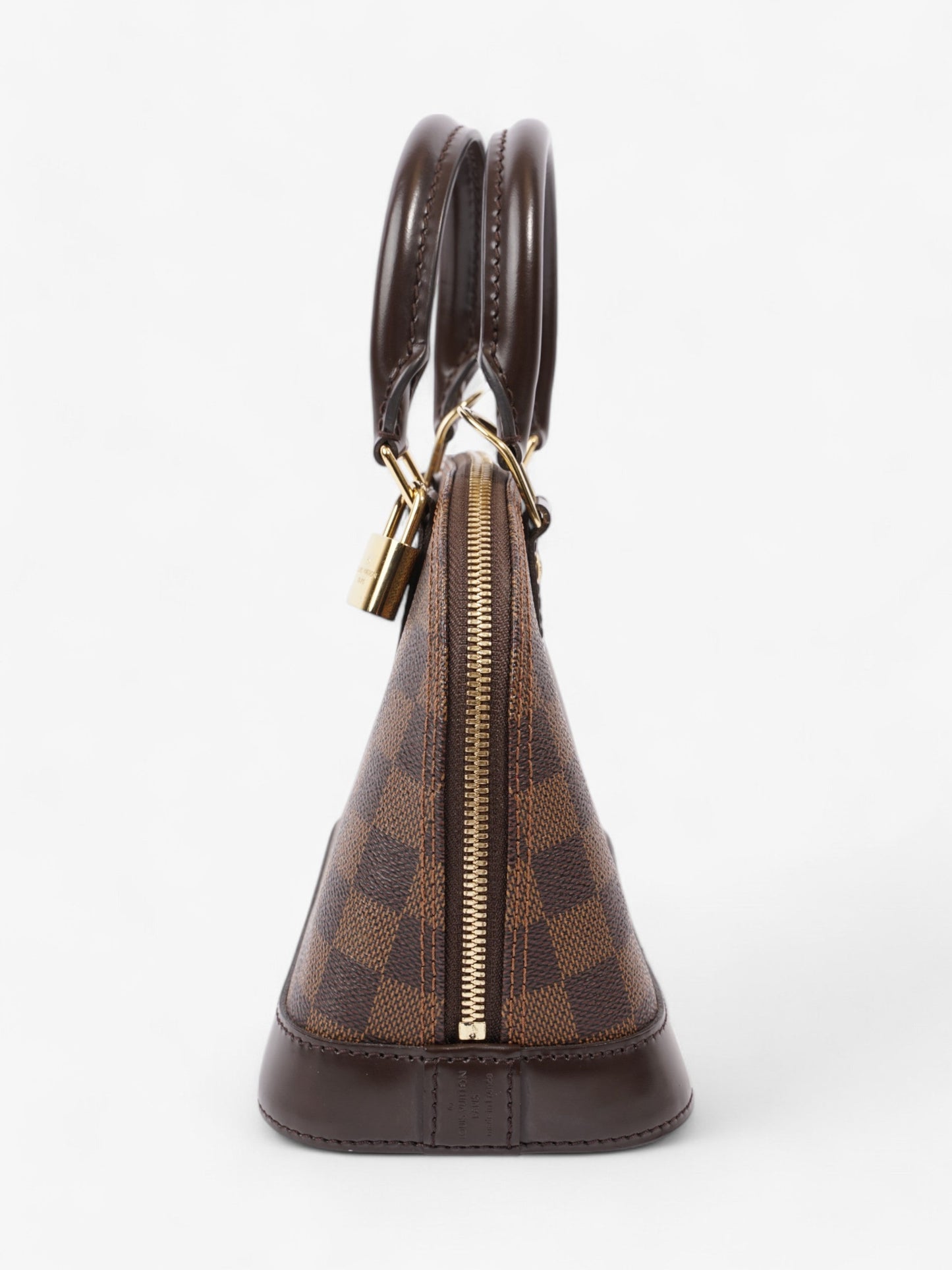 Louis Vuitton Alma Ebene BB Damier Canvas Handbag