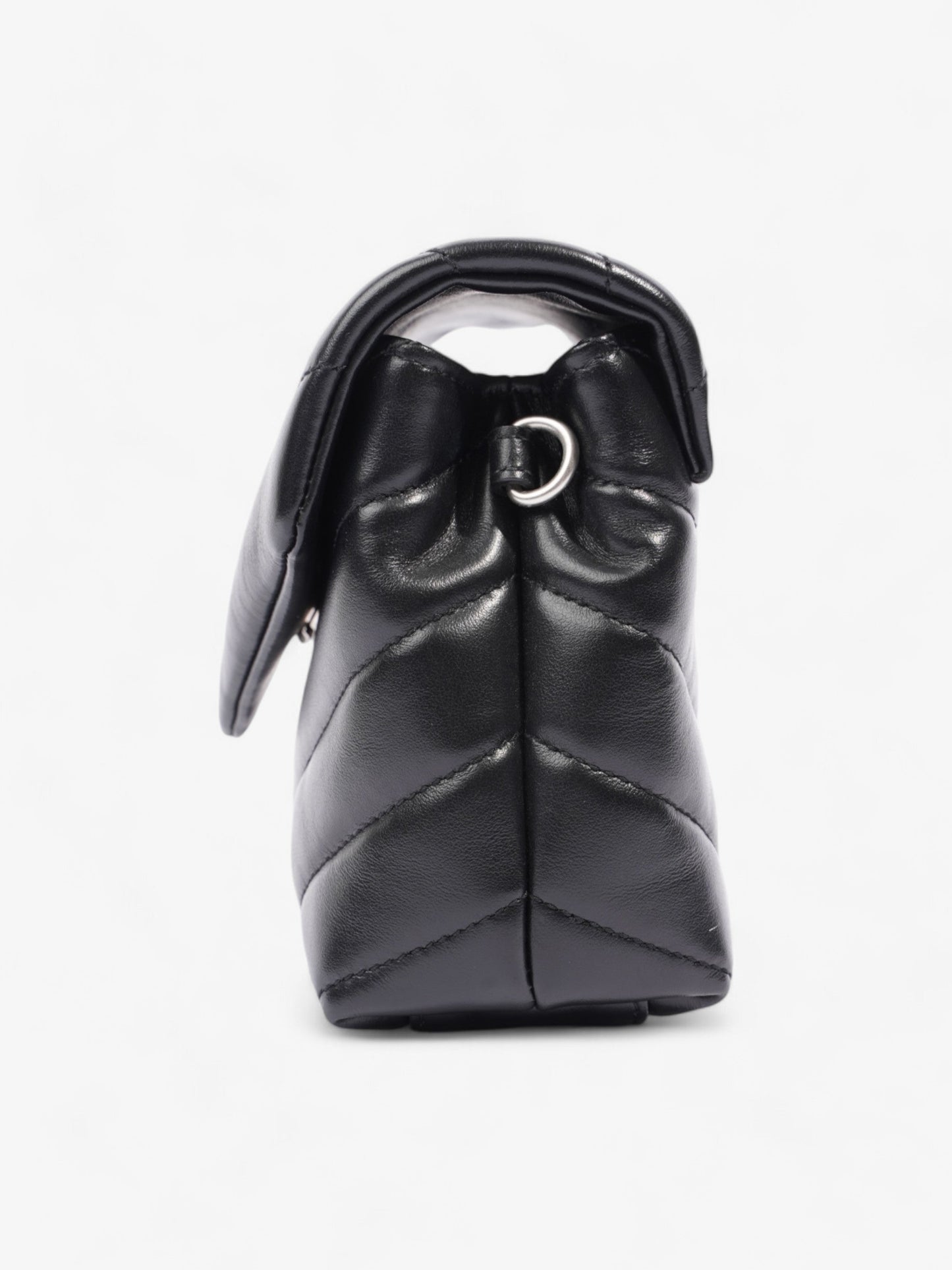 YSL Saint Laurent Lou Lou Crossbody Bag Leather Matelasse Black Matelasse Leather Toy