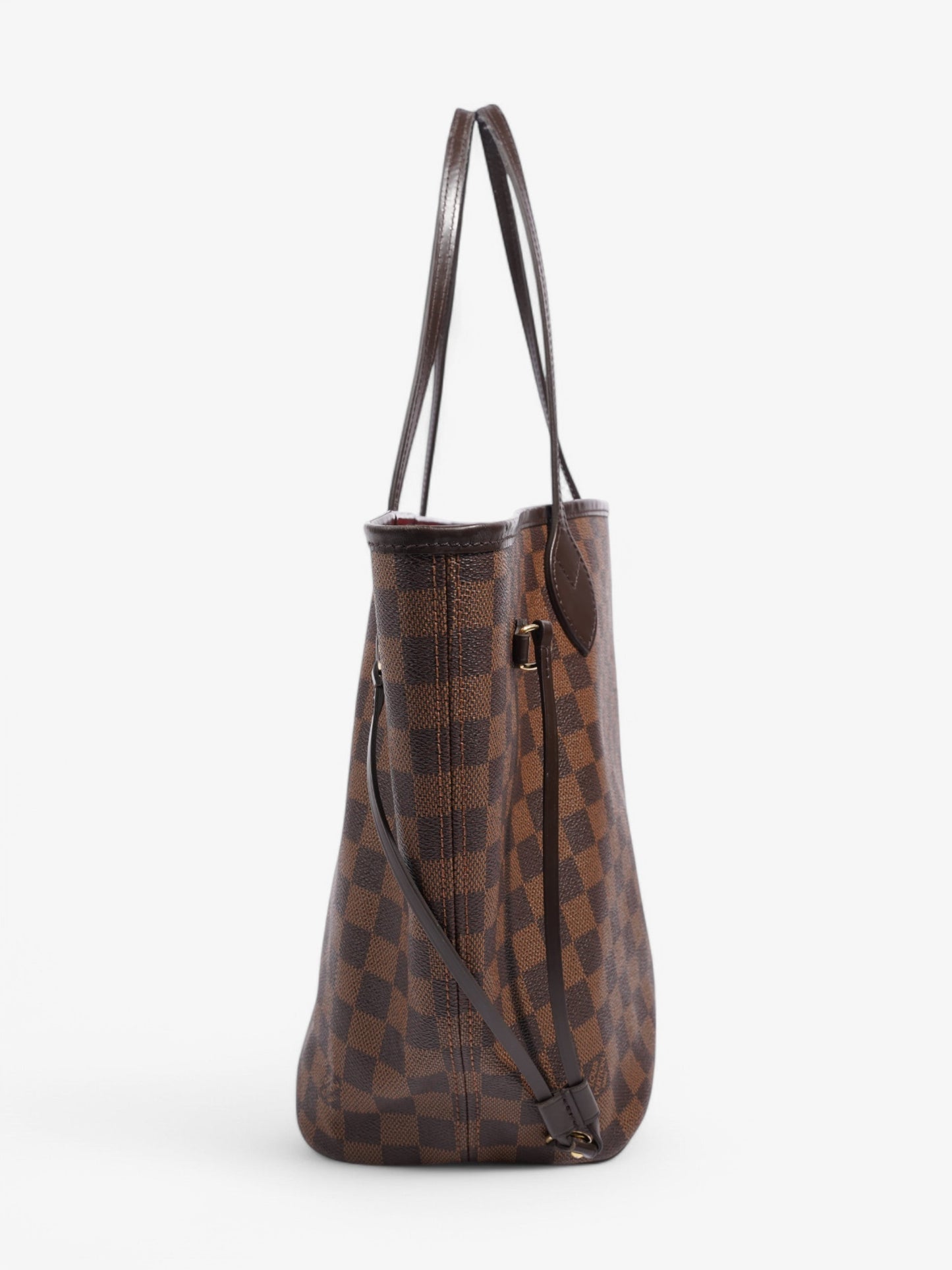 Louis Vuitton Neverfull Ebene Coated MM Damier Canvas Coated Canvas Apparel Mm 47
