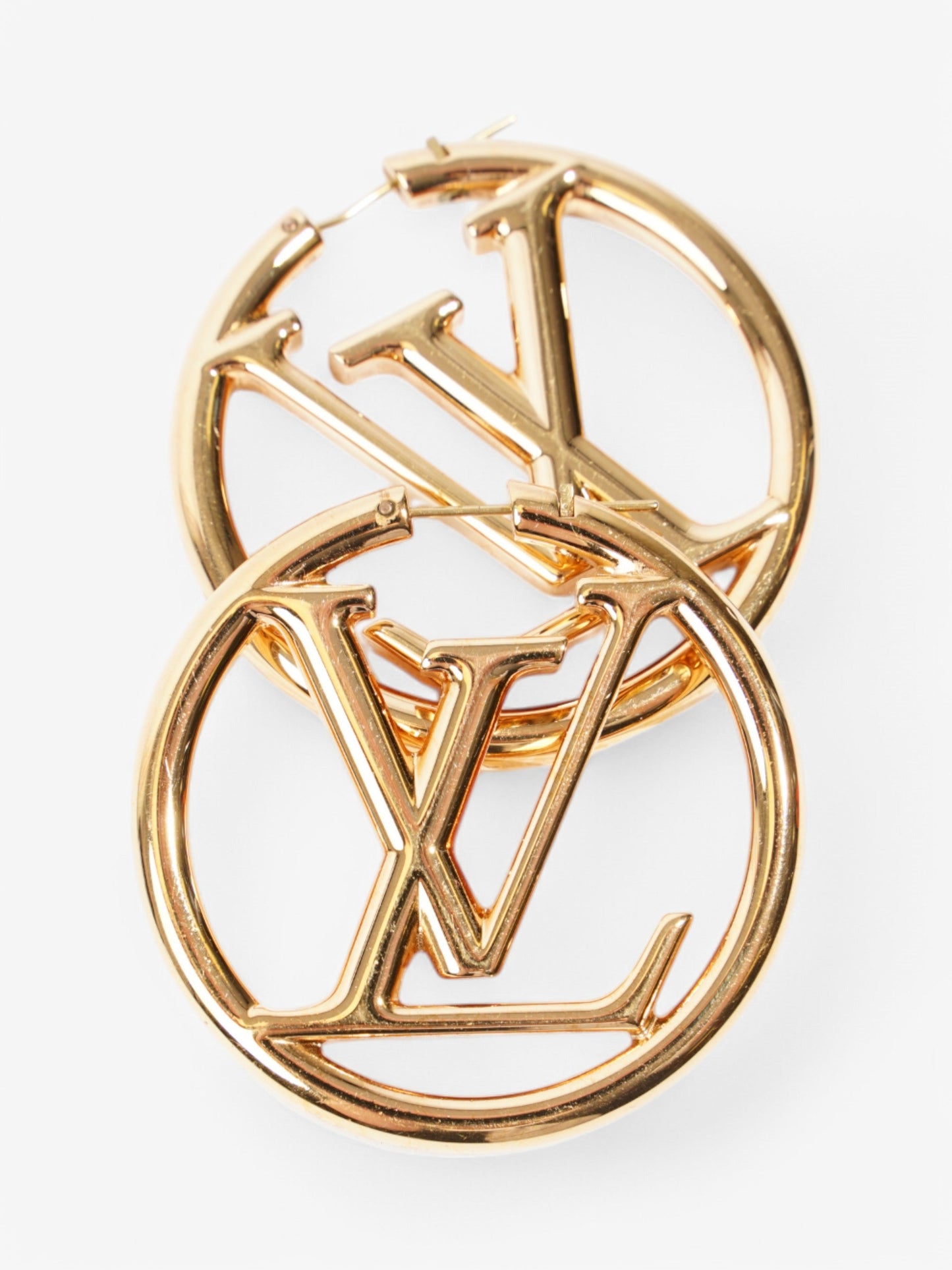 Louis Vuitton Hoop Base Gold Handbag