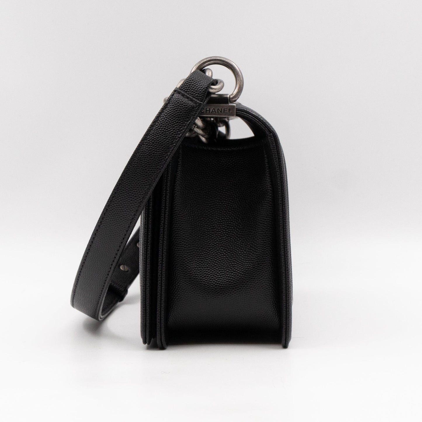 Chanel Boy Bag Medium Caviar Leather