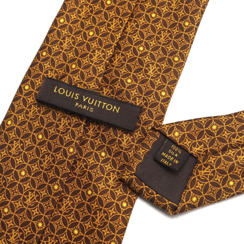 Louis Vuitton tie silk Brown Handbag