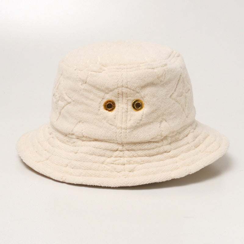Louis Vuitton M77793 Chapeau Vacation Monogram Cotton White Hat