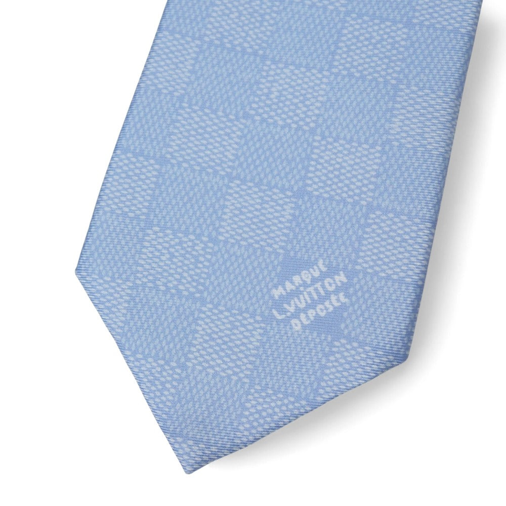 Louis Vuitton tie Damier Heritage Tie ダミエ Blue Handbag