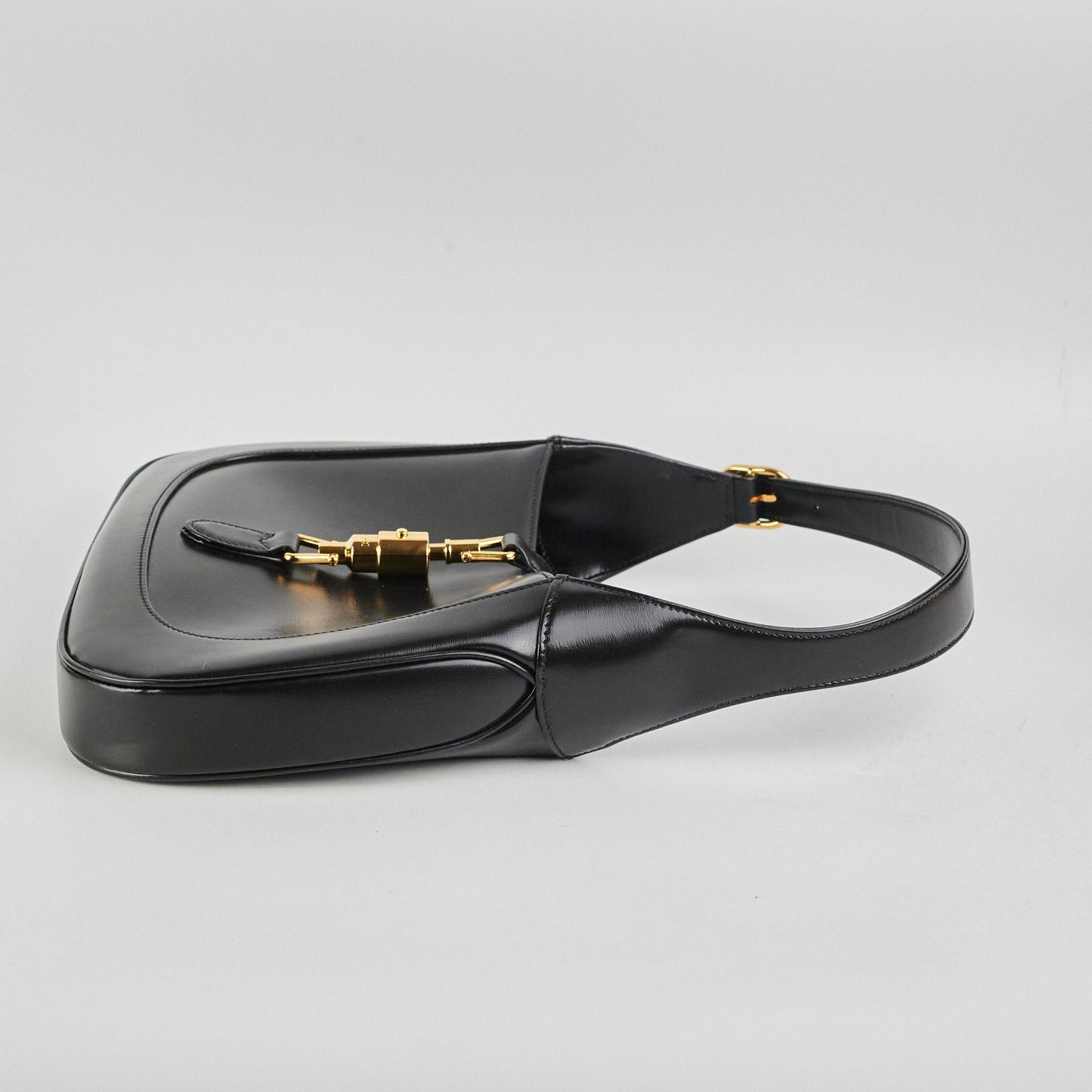 Gucci Jackie Shoulder Bag Leather Black