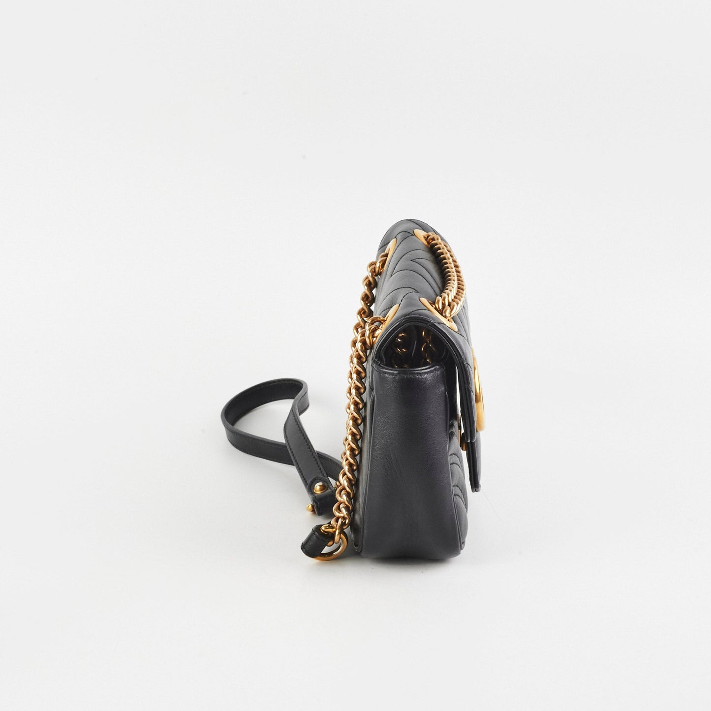 Gucci Marmont Crossbody Bag Black Small