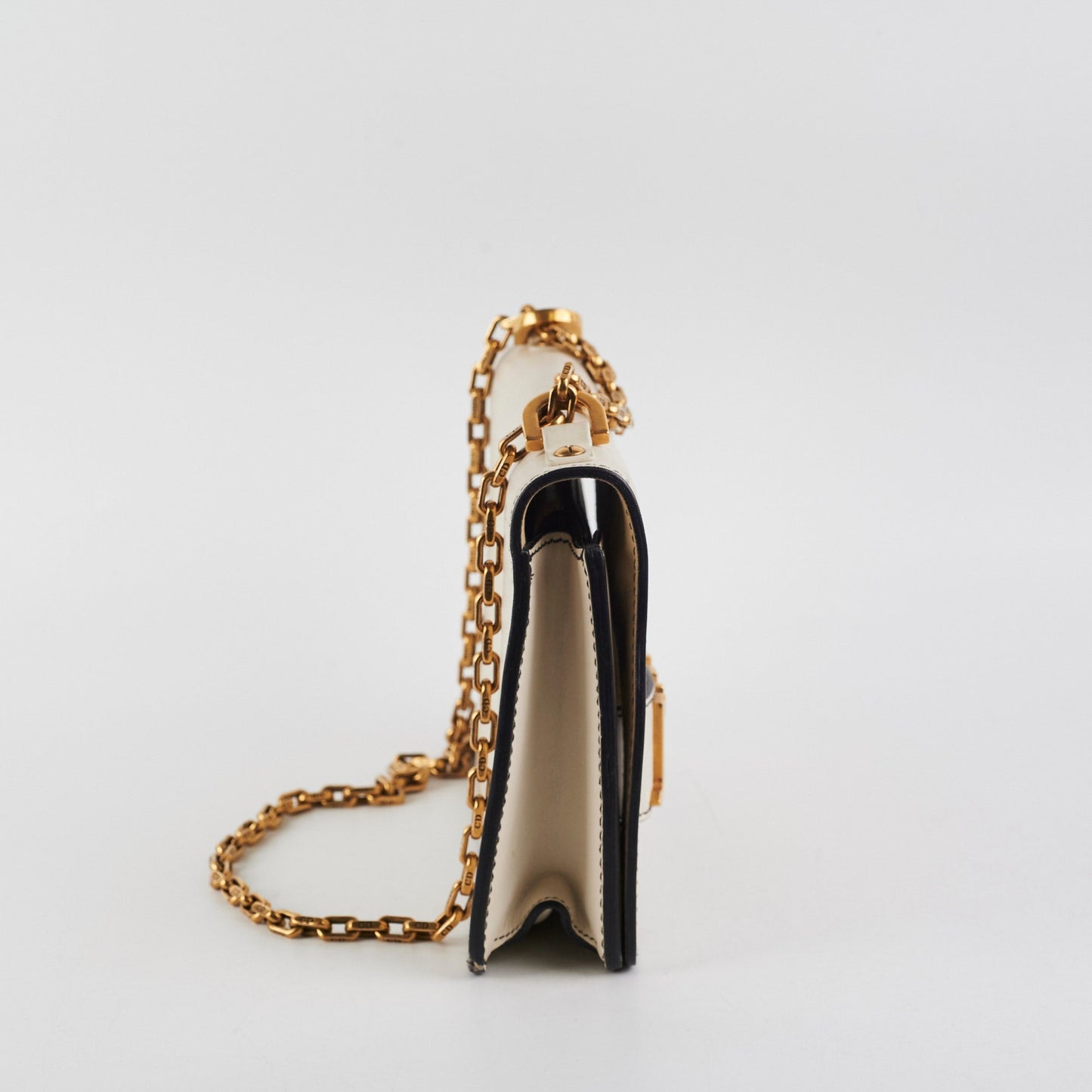 Dior Christian Ja Bag Leather Flap Crossbody Bag