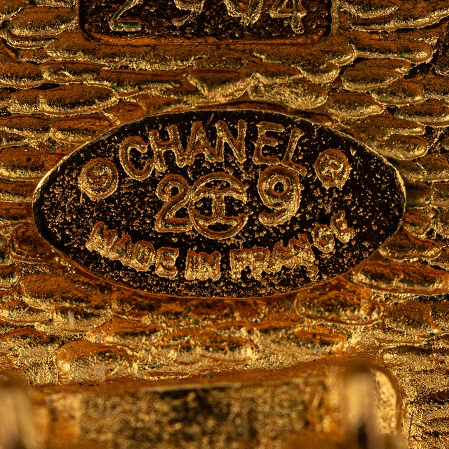 CHANEL CC Clip On Earrings Costume Earrings
