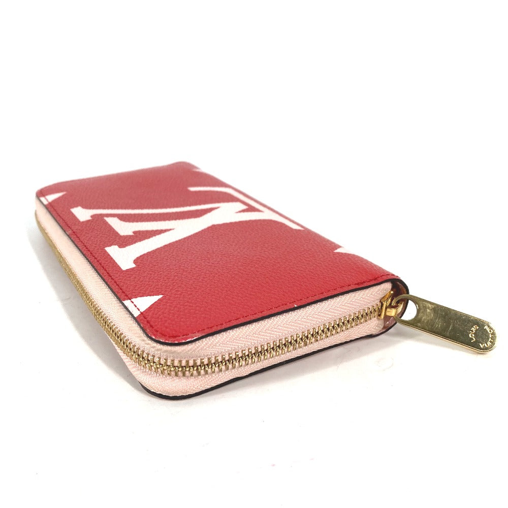 Louis Vuitton Long Purse M67550 giant x Monogram Canvas Red Pink Wallet Case