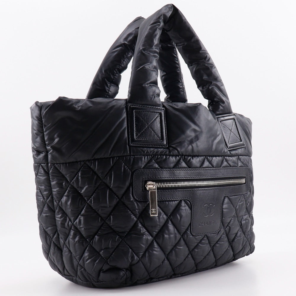 Chanel Nylon reversible Cococoon Black Small Tote Bag