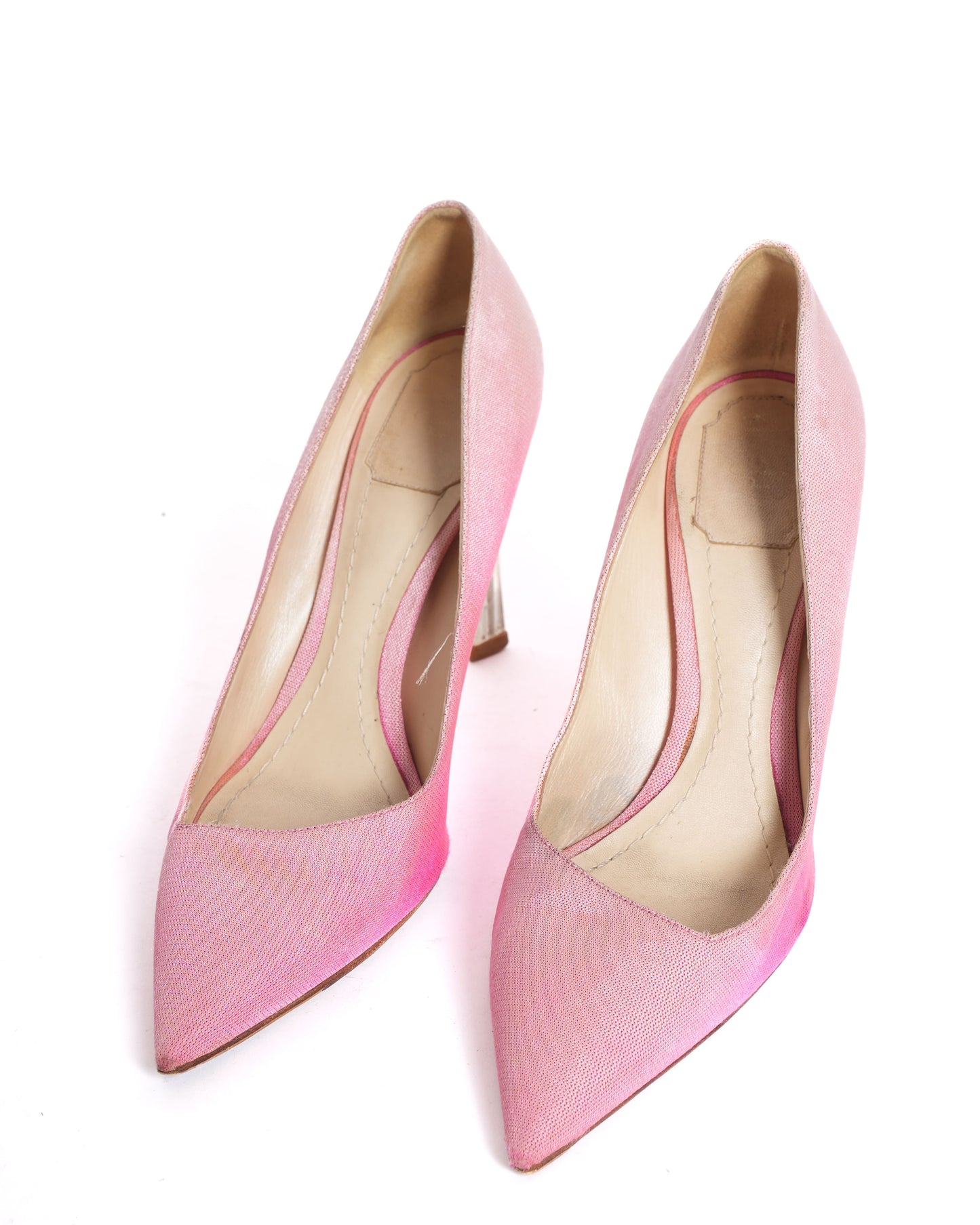 Dior Shoe Christian Gradient Pumps in the Shade of Pink Shoes