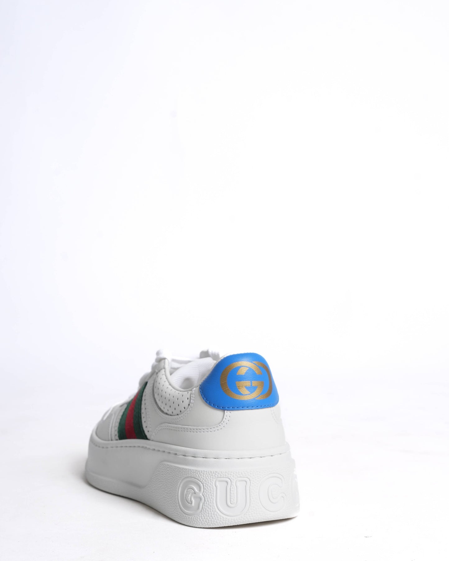 New Gucci Chunky lace-up Women White Sneaker