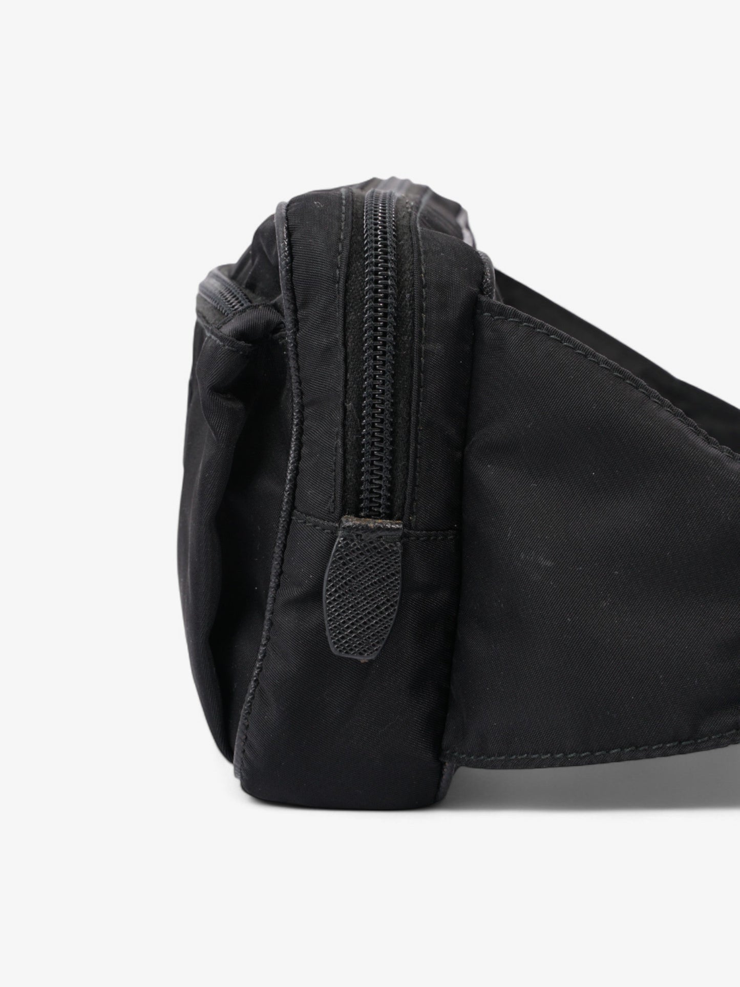 Prada Bum Bag Nylon Black Travel Bag