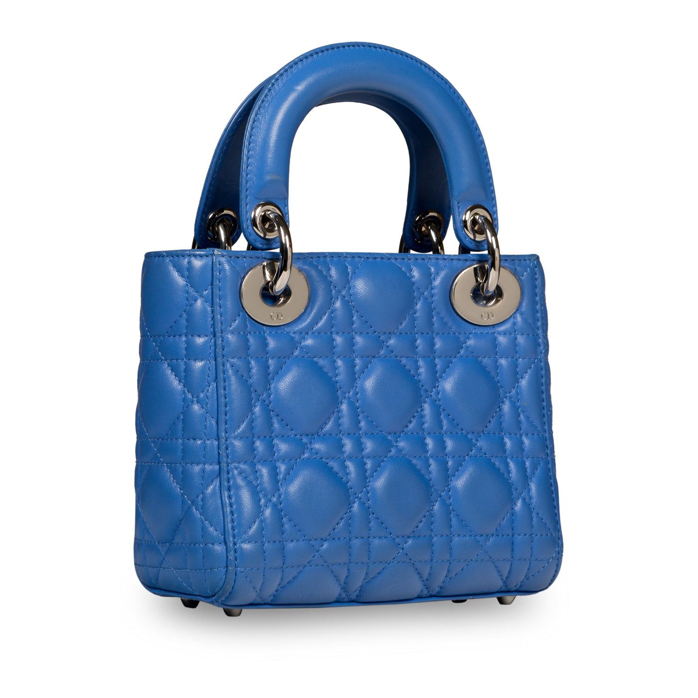 Dior Christian Lady Shoulder Bag Mini Mini Lambskin Shw