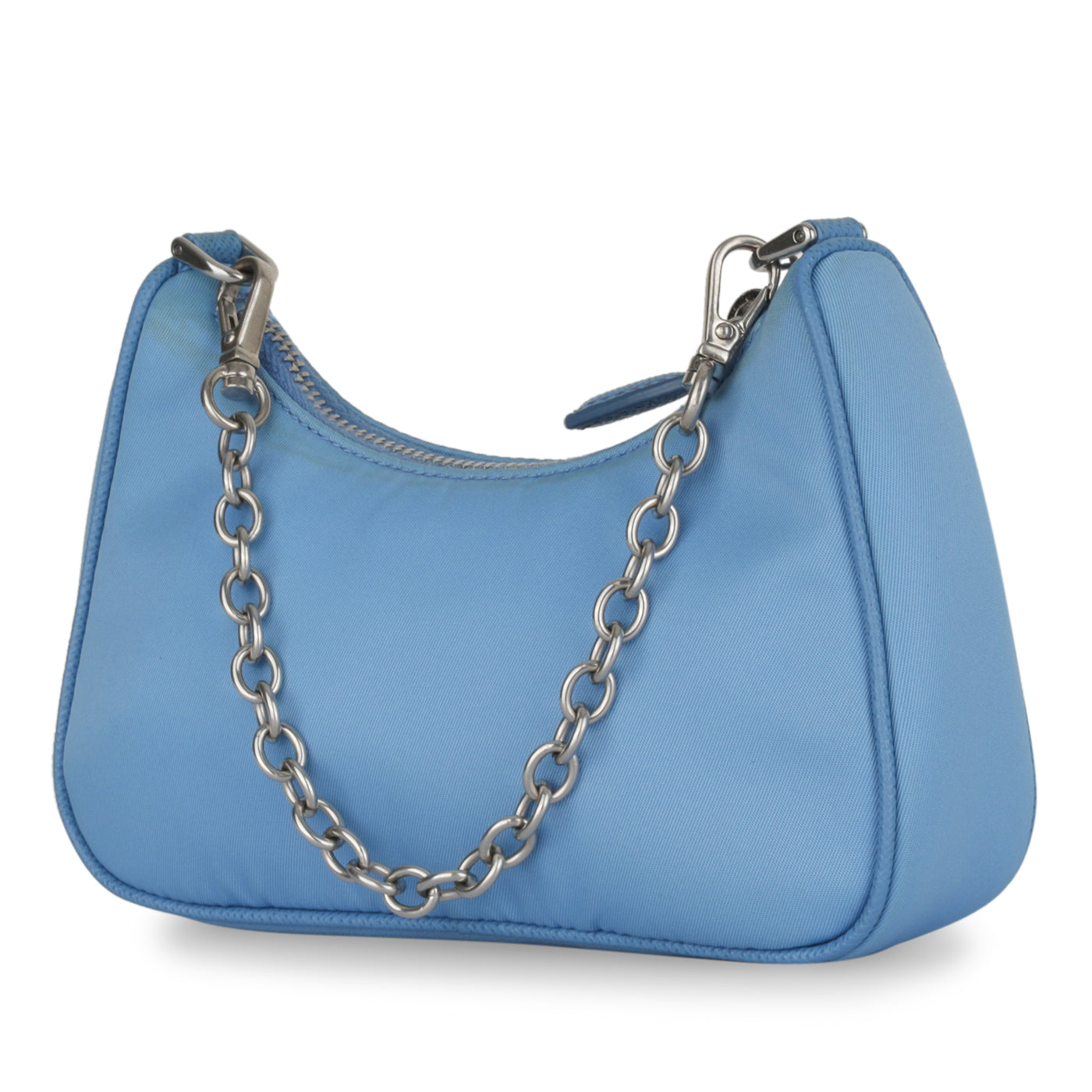 Prada Re Edition Shoulder Bag Mini Cornflower Blue Shw