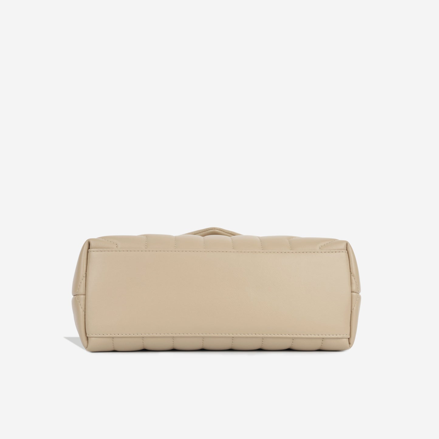 YSL Saint Laurent Loulou Crossbody Bag Beige Small