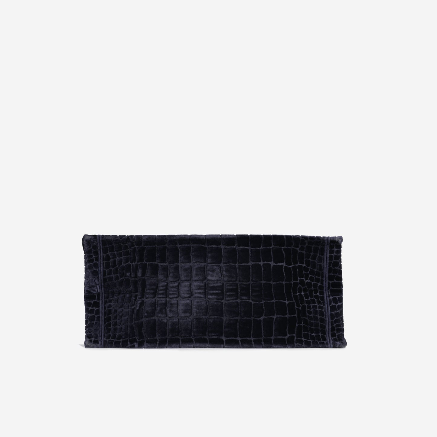 Dior Christian Book Tote Large Tote Bag Embossed Velvet 2021