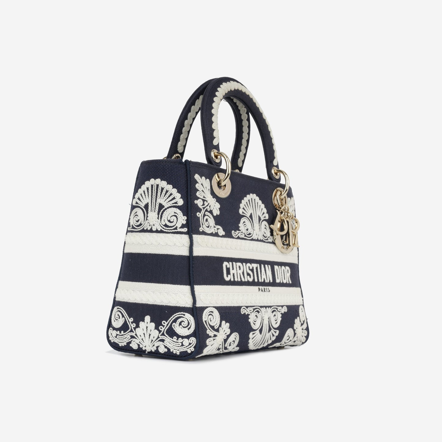 Dior Christian Lady Lite Tote Bag Medium