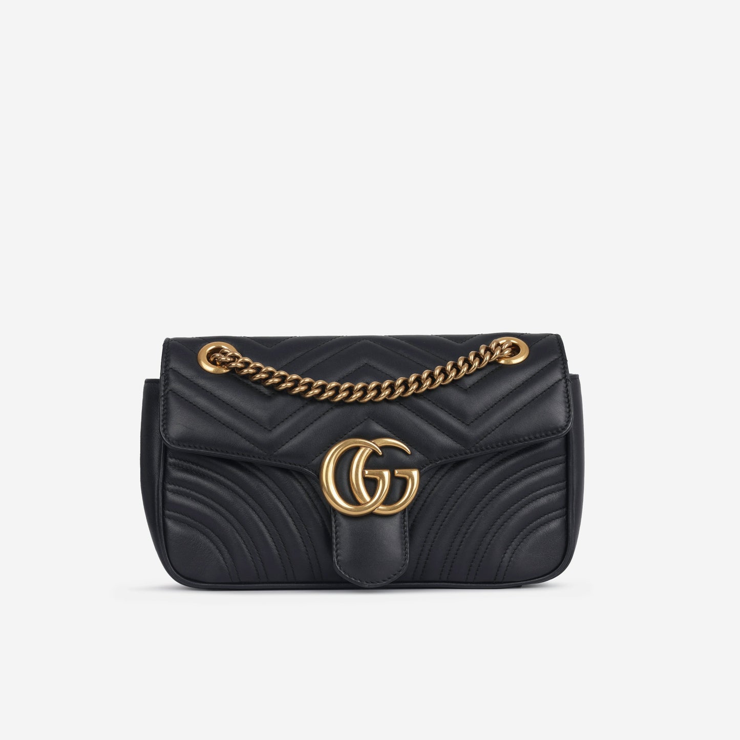 Gucci Marmont Bag Small Shoulder Bag Calfskin Ghw