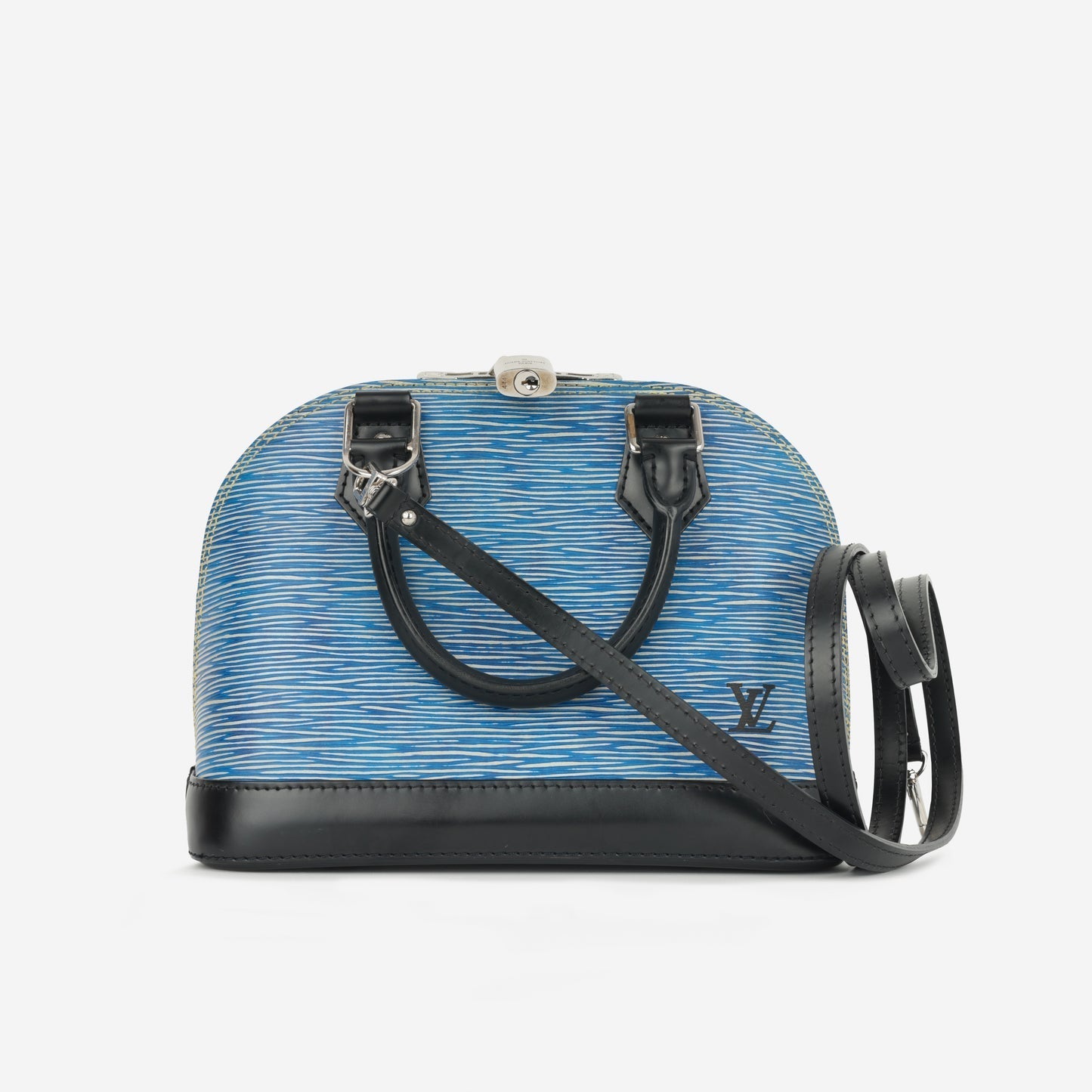 Louis Vuitton Louis Vuitton - Alma BB - Blue/White Epi Leather SHW - 2018 -