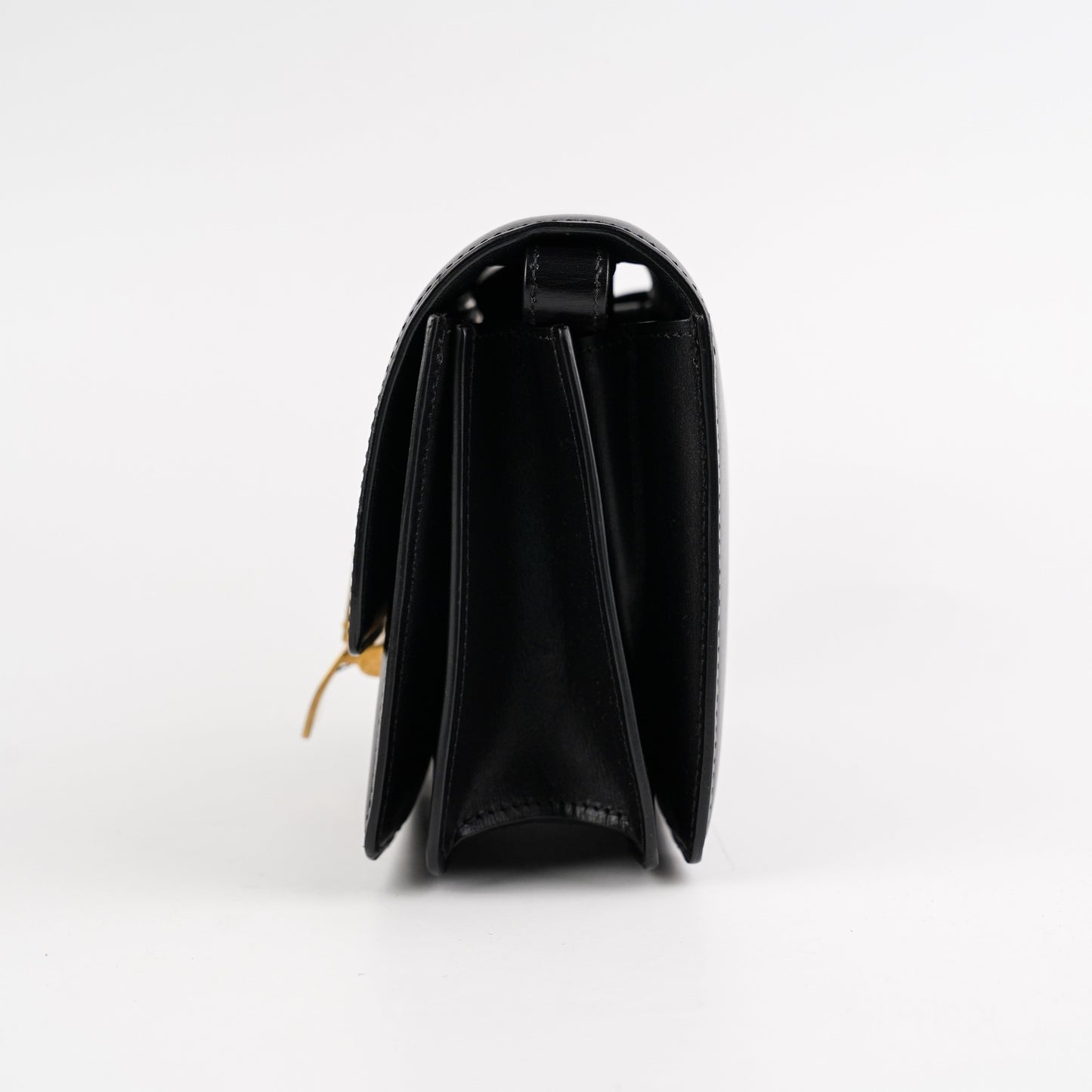 Luxury Teen Classic Box Crossbody Handbag Black Crossbody Bag