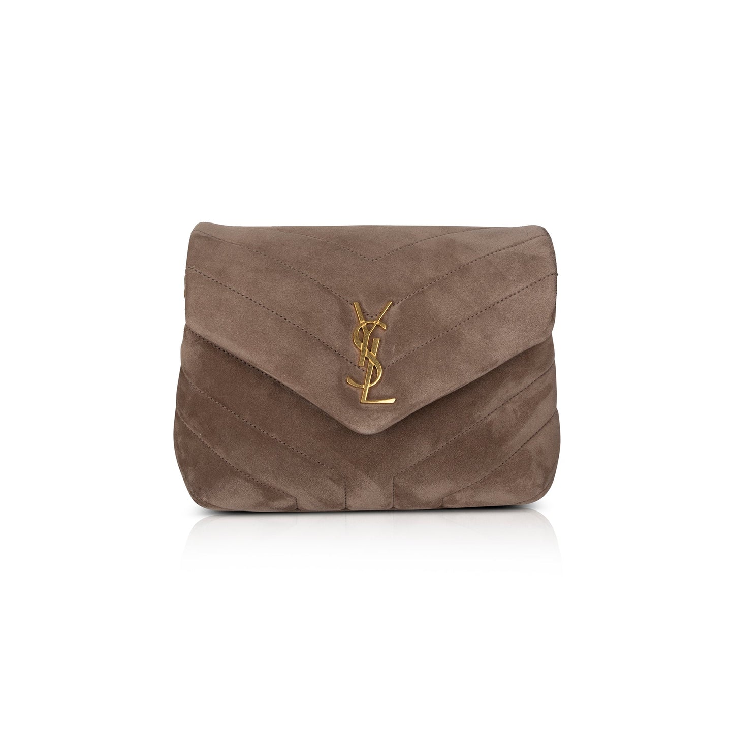 YSL Saint Laurent Toy Loulou Crossbody Bag Suede Bag 39684