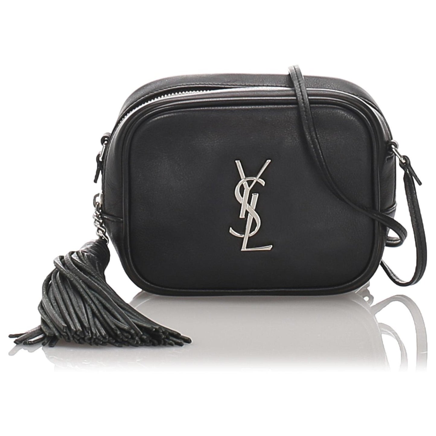 YSL Saint Laurent Blogger Crossbody Bag Leather