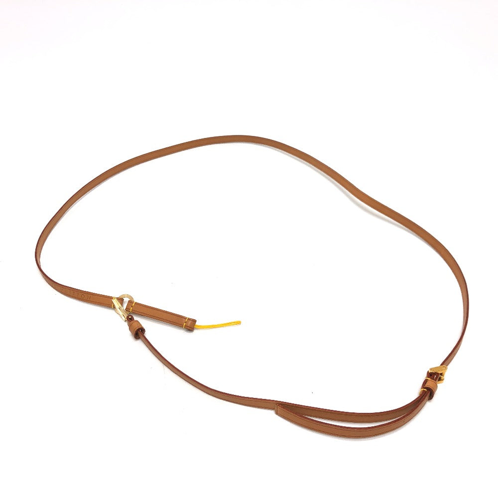 Louis Vuitton strap Nume strap Leather Beige Shoulder Bag