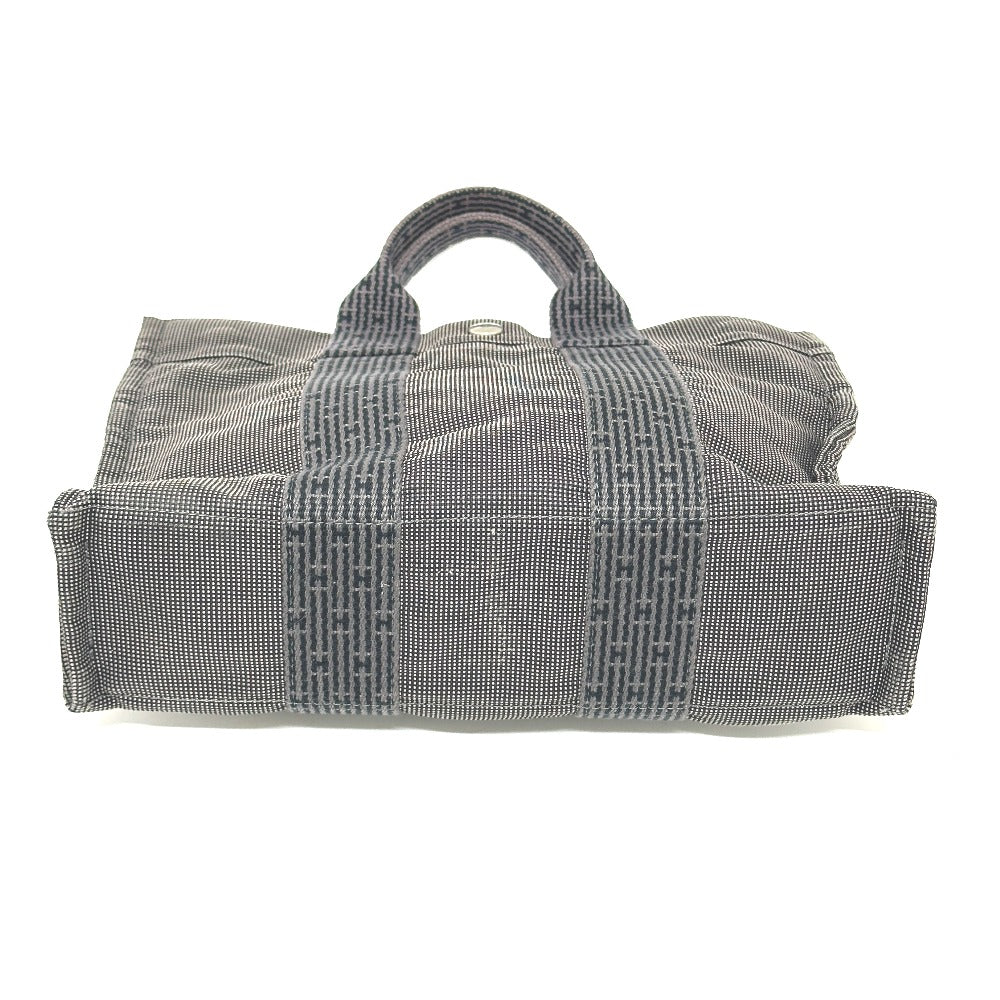 Hermes Handbag Her Line Tote Pm Women Canvas Gray Tote Bag