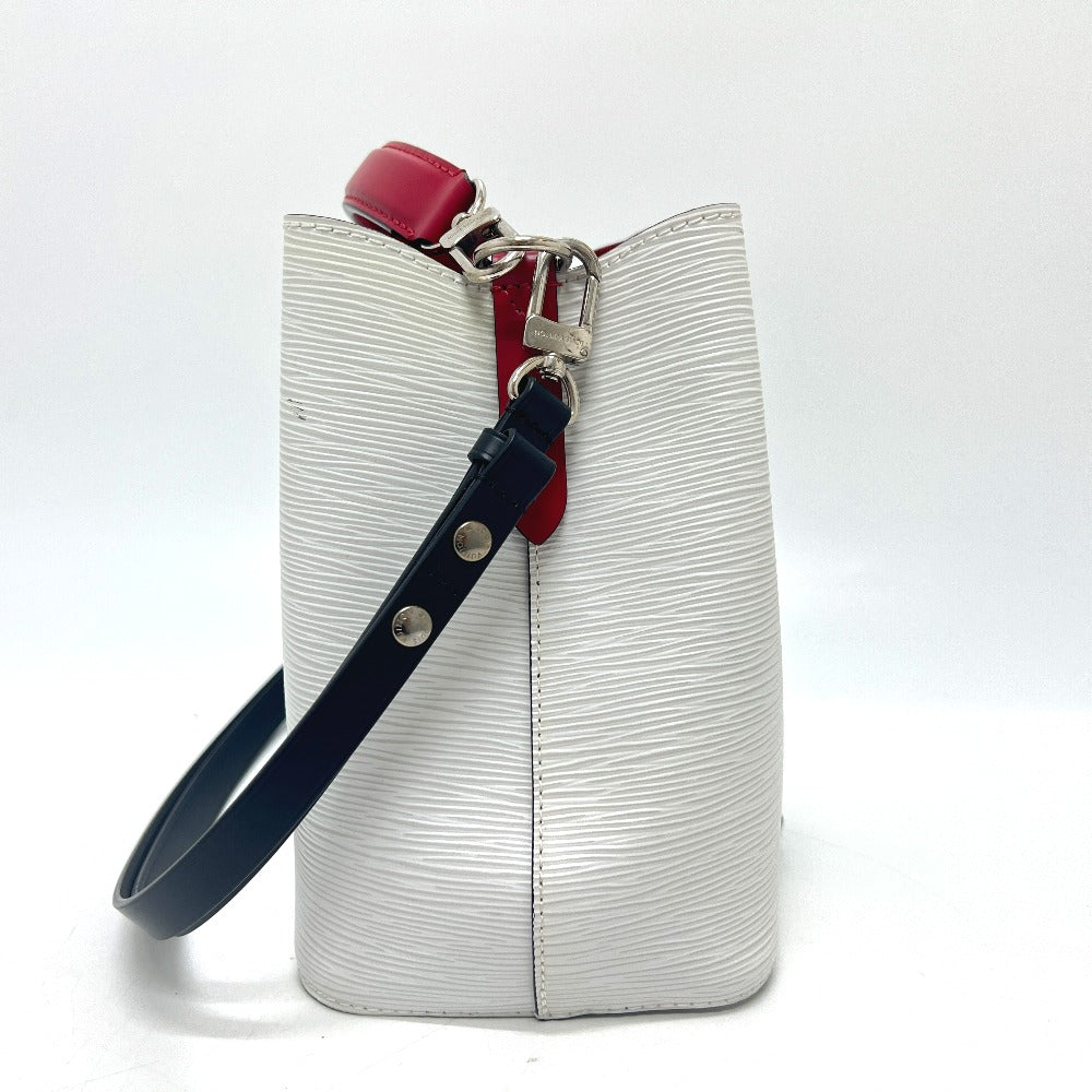 Louis Vuitton M55556 Epi x NeoNoe Leather Black White Red Shoulder Bag