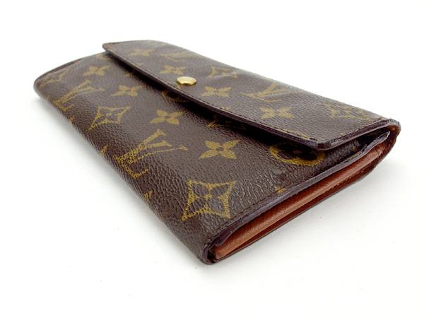 Louis Vuitton Long Purse M61726 Former Portefeuille Brown Wallet Case