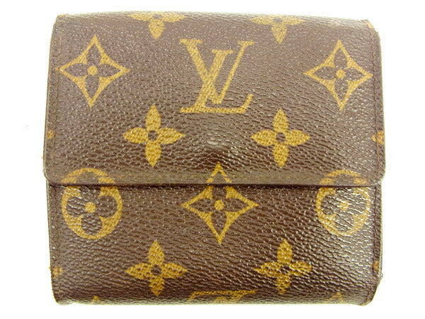 Louis Vuitton Bifold M61652 Porte Monnaie Billets Brown Wallet Case T11616