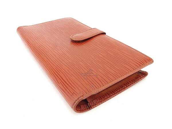 Louis Vuitton Long Purse M63253 Kenya Continental Brown Wallet Case
