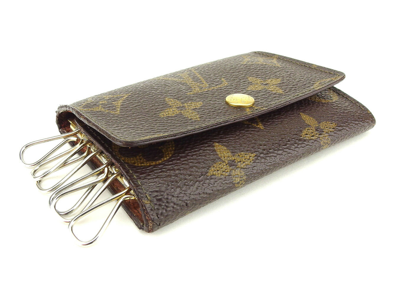 Louis Vuitton Key holder M62630 Multicles6 Brown Key Chain T13961