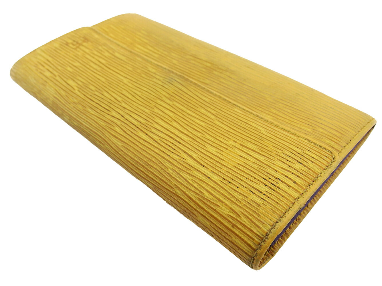 Louis Vuitton Long Purse M63579 Tassiri Yellow Wallet Case T22159