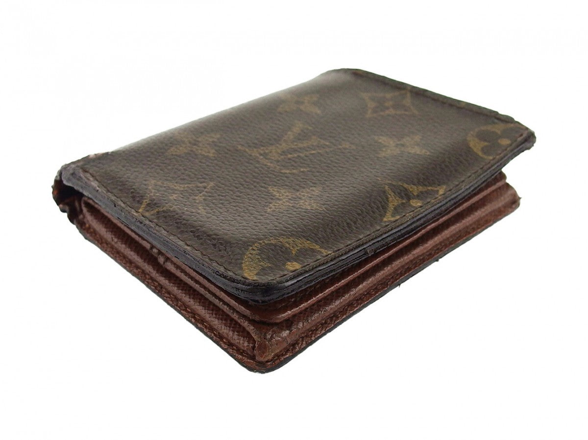Louis Vuitton Bifold M60045 Portefeuille Magellan Brown Beige Wallet Case