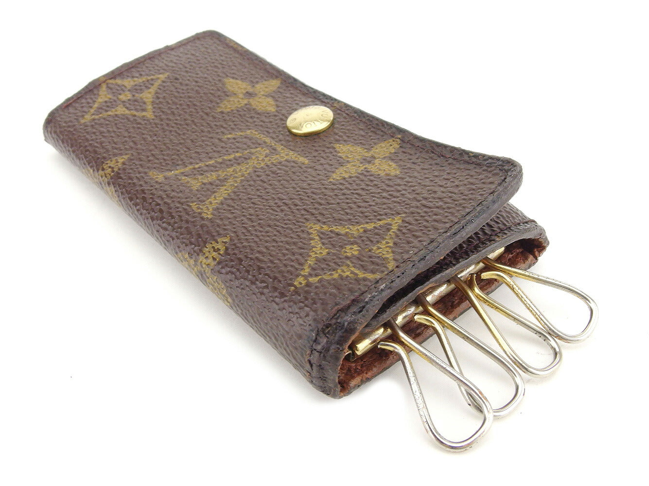 Louis Vuitton Key holder M62631 Multicles4 Brown Key Chain T7472