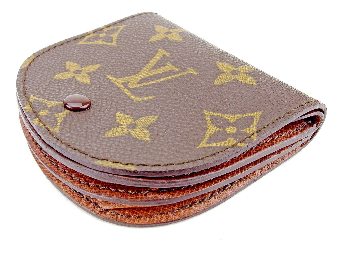 Louis Vuitton Coin M61970 Portomoné Gusé Brown Handbag
