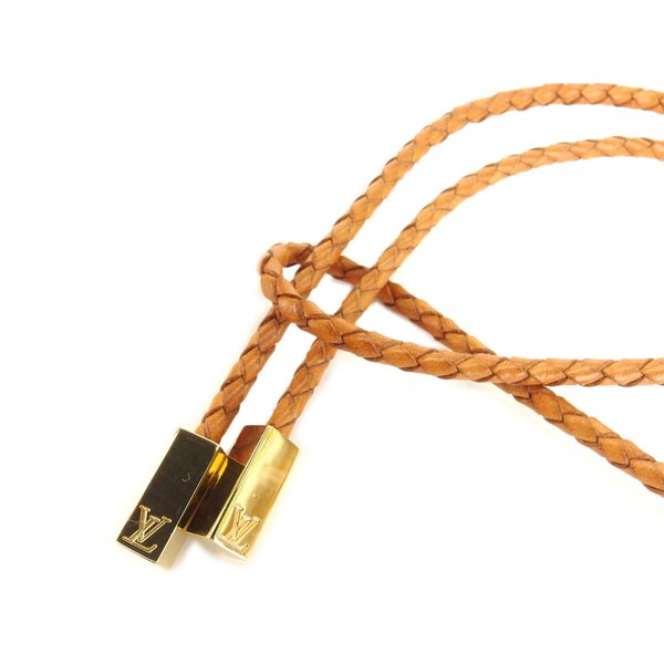 Louis Vuitton M67302 Saintur VVN Trece Beige Gold Belt